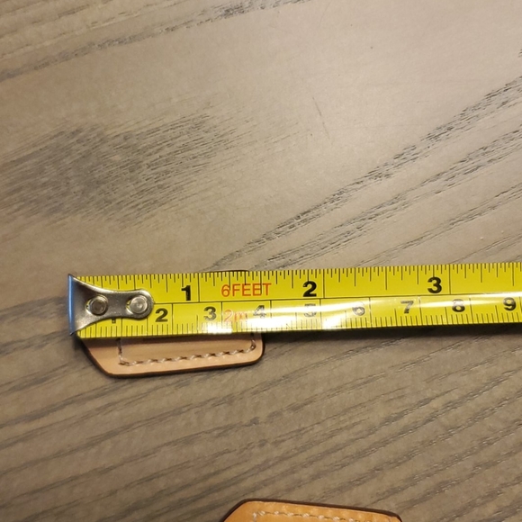 Coach Light Tan xsmall Leather Hangtag - Picture 5 of 6